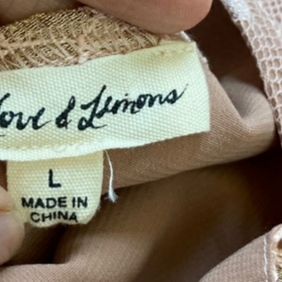 🍋For Love And Lemons Modern Love Lace Dress Large - Picture 6 of 9